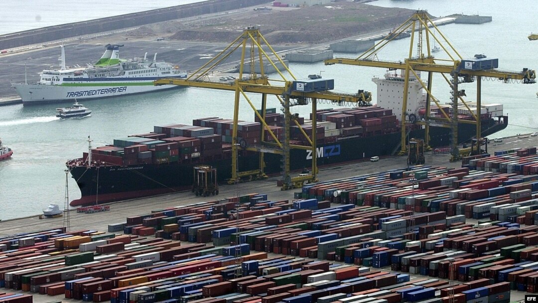 El buque de transporte Zim Mediterranean Valleta de la empresa israelita Zim Israel Navigation.