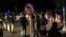 Boinas Negras acordonan la calle durante una protesta por los apagones en el barrio habanero El Fanguito, en El Vedado, el 30 de agosto de 2026.