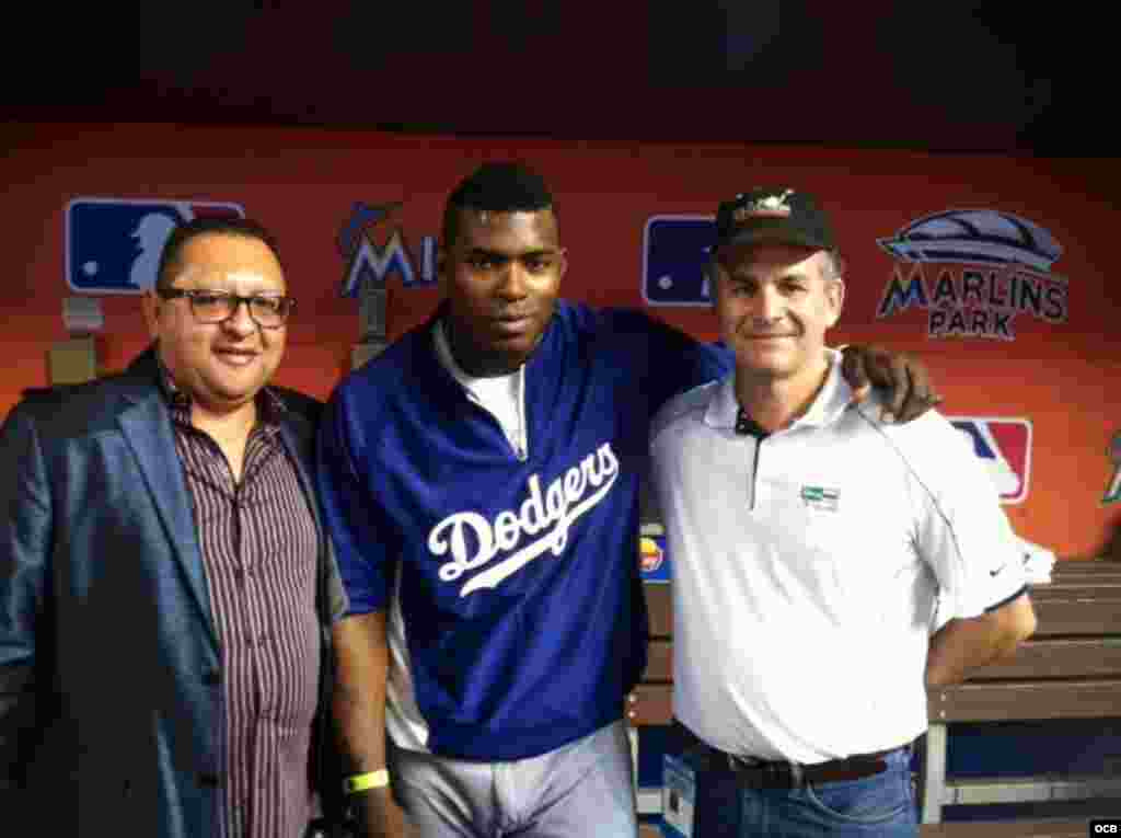 Yasiel Puig, concedió una entrevista exclusiva a TV Radio Martí