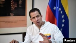 El presidente interino de Venezuela, Juan Guaidó. (Reuters).