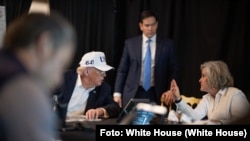 El presidente Donald Trump y funcionarios de su administración monitorean las operaciones militares en Irán: Operación Furia Épica