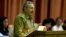 Raúl Castro en la Asamblea Nacional.