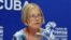 Ann Wright pide en Cuba "perdón" por la prisión de Guantánamo