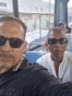 El periodista independiente Rolando Rodríguez Lobaina y el activista Isael Poveda Silva poco antes de ser detenidos este miércoles