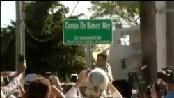 Dedican calle de la ciudad de Miami a las Damas de Blanco