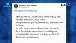 Continú la campaña #peligroderrumbecuba