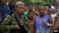 Subversivo de las FARC. Archivo.