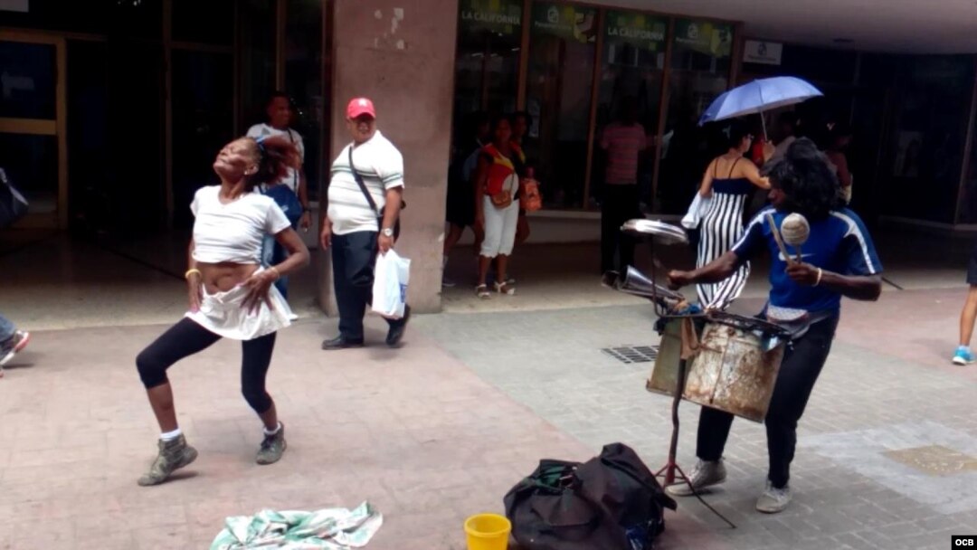 Yakelin y Fabre en Santiago de Cuba.