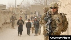 Soldados de EE.UU. en Afganistán.