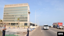 Sede de la Sección de Intereses de Estados Unidos (SINA) en La Habana (Cuba) 