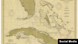 Carta de Navegación del Estrecho de la Florida