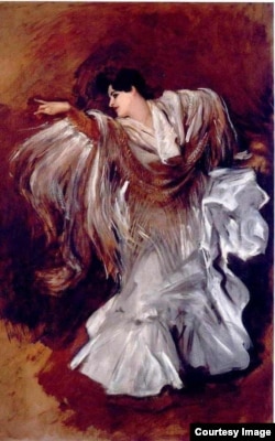"La Carmencita", obra del gran retratista norteamericano John Singer Sargent (1856-1925).