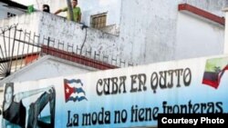 Negocio cubano en el Barrio Florida de Quito
