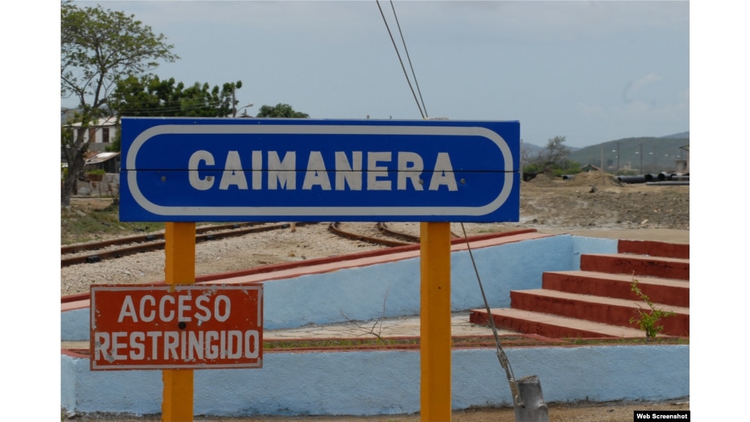 Caimanera, poblado guantanamero en la frontera con la Base Naval estadounidense en Cuba.