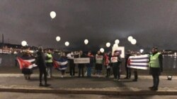 Cubanos en Estocolmo se reúnen en apoyo al Movimiento San Isidro