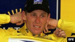 El estadounidense Lance Armstrong 