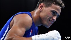 El boxeador cubano Robeisy Ramírez.