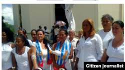 Reporta Cuba Ciudadanas por la Democracia Octubre 2014 Foto Liettys Rachel.