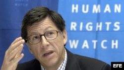 José Miguel Vivanco, director de la División de Las Américas de Human Rights Watch