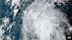 Ida se convierte en huracán. NOAA via AP