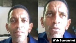 Pedro Ahmed Fajardo Armas, obrero portuario, denuncia en un video las condiciones de trabajo en el puerto de Cienfuegos. (Video de ASIC).