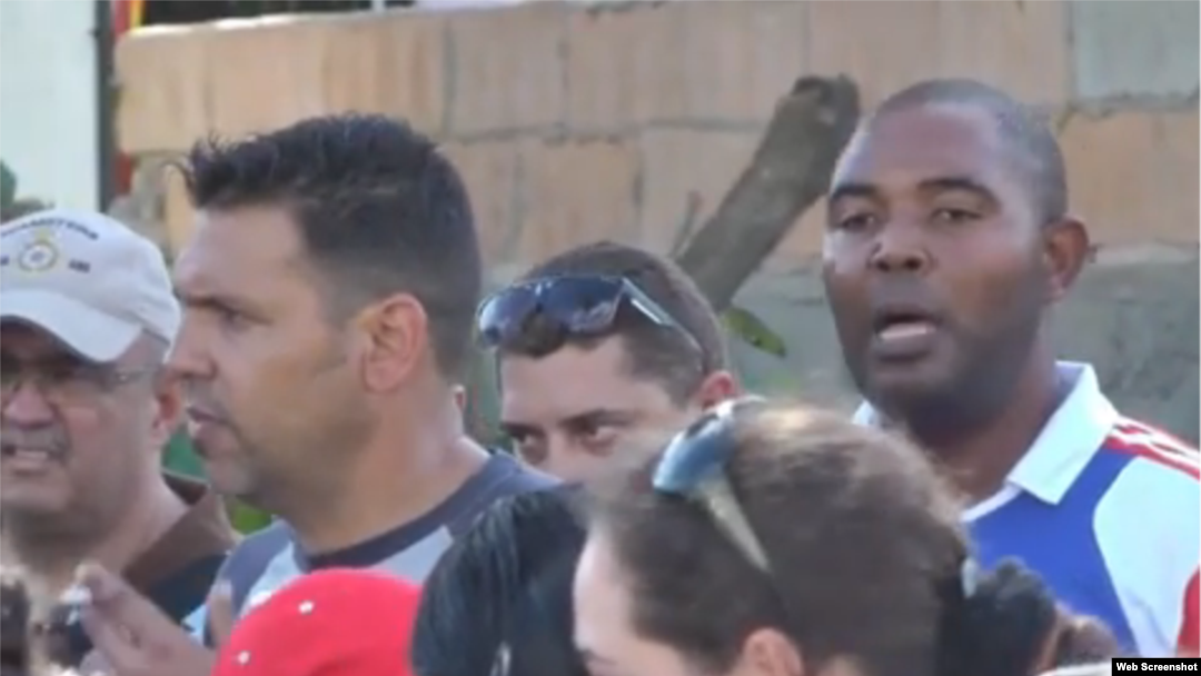 Acto de repudio en Cuba