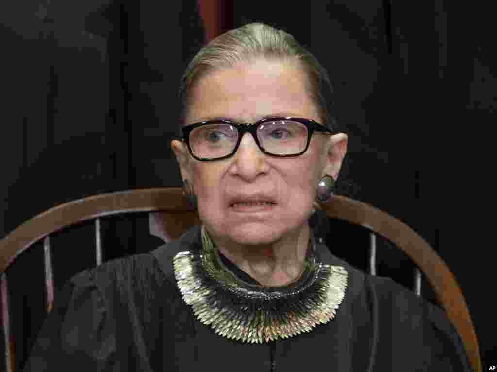 Jueza de la Corte Suprema Ruth Ginsburg