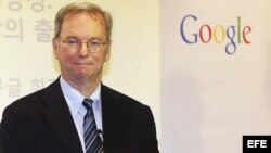 El presidente ejecutivo de Google, Erick Schmidt./ Foto de archivo