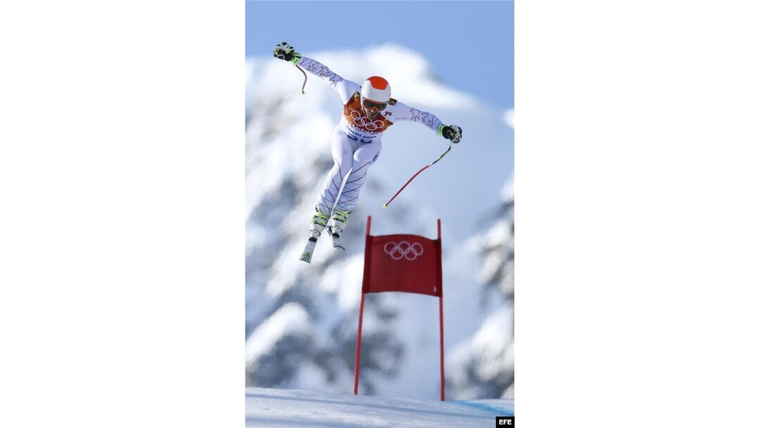 Bode Miller en acción...