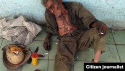 Indigentes Reporta Cuba Foto Ramon Zamora
