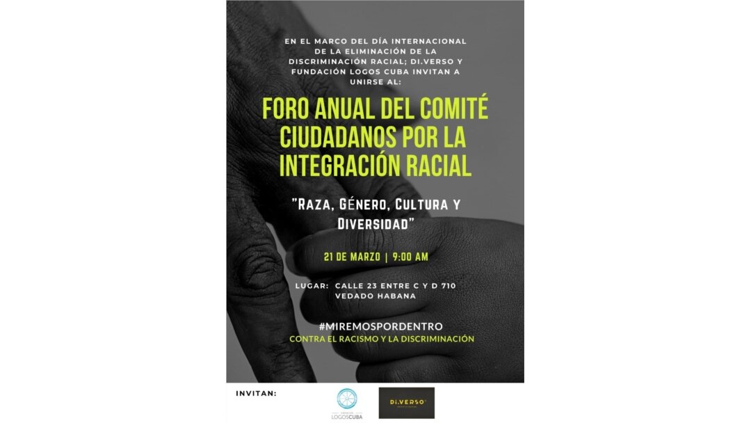 Programa de Foro Anual Raza Género Cultura y Diversidad /Facebook de Juan Antonio Madrazo