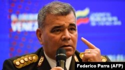 El ministro de Defensa de Venezuela, Padrino López, el 11 de enero de 2021