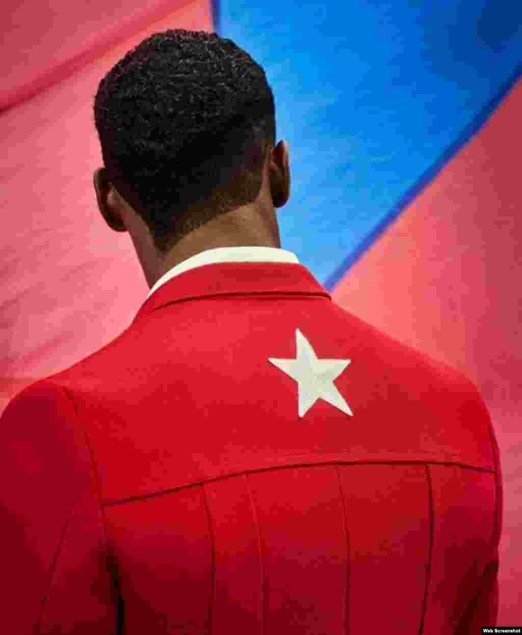 Anuncio promocional del diseñador francés Christian Louboutin, quien junto a su compatriota Henri Tai han diseñado la ropa y calzado de los atletas cubanos que competirán en las olimpiadas de Río de Janeiro 2016. Tomado de christianlouboutin.com.