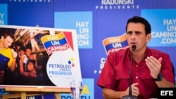 Henrique Capriles pidió al presidente de Venezuela que no le mienta a su pueblo.