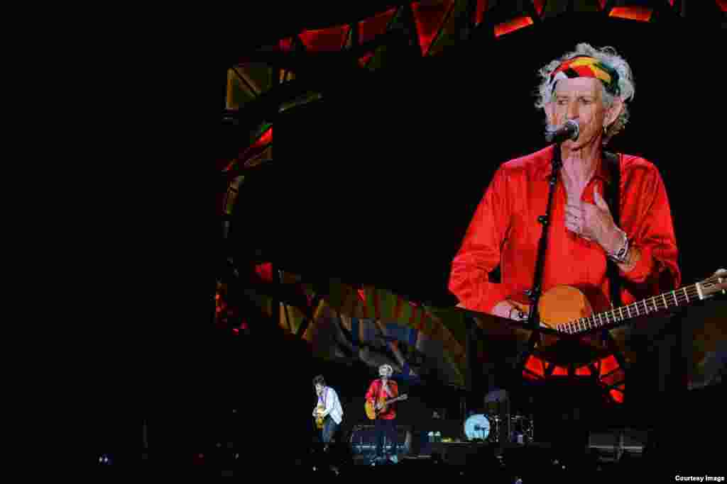 Solista de Rolling Stones en La Habana