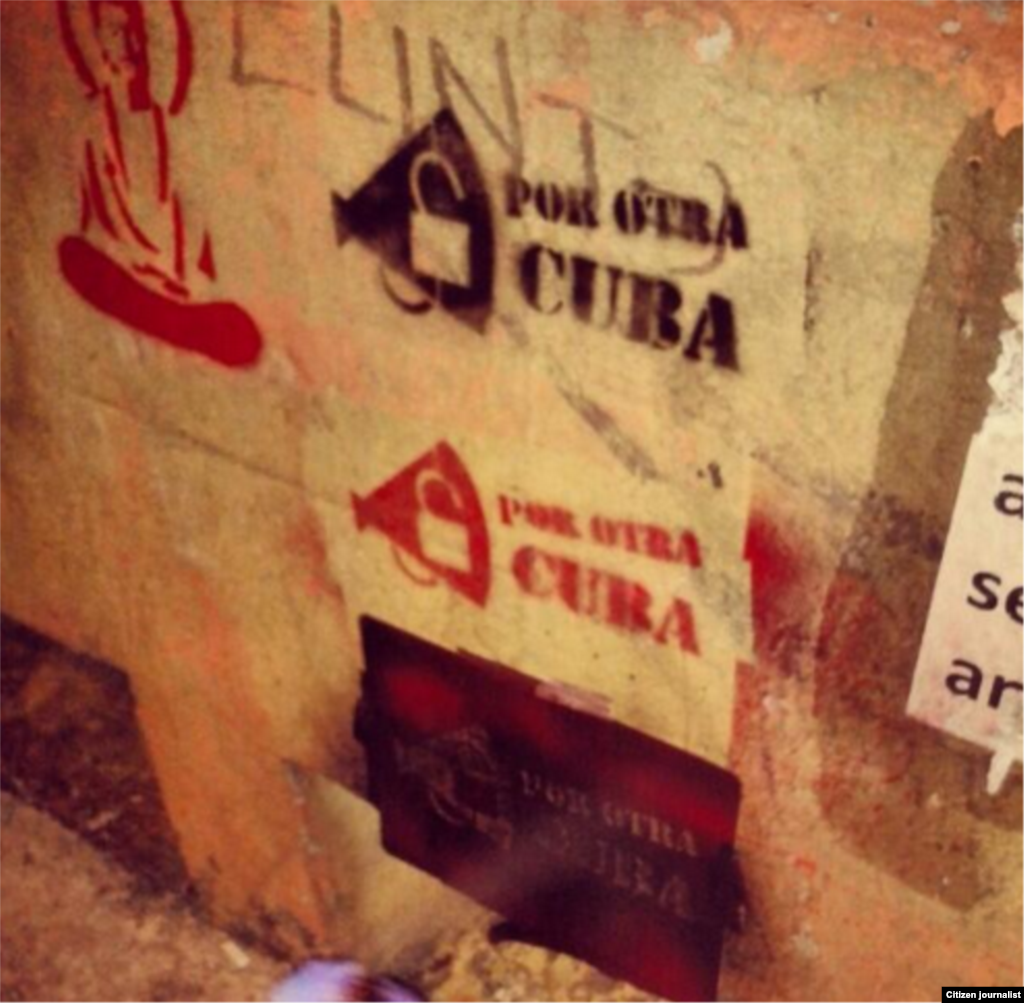 Por otra Cuba en un muro de Sao Paulo