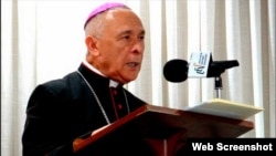 Monseñor, Diego Padrón, Arzobispo de Cumaná, presidente de la Conferencia de Obispos de Venezuela