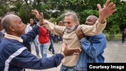 Represión en Cuba (Foto: Cubanet)
