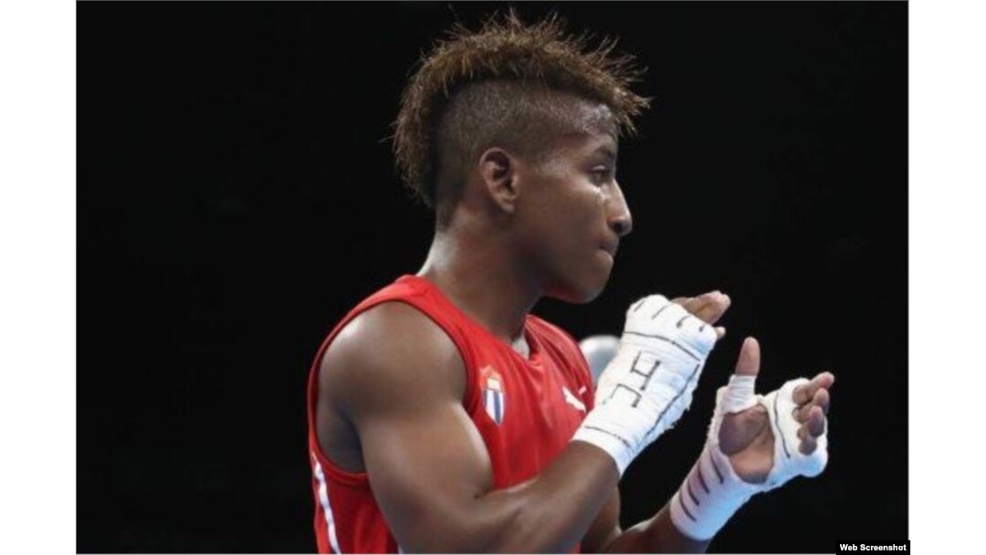 El boxeador cubano Johanys Argilagos.