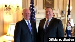 El Director Ejecutivo de USAGM, John Lansing, se reunió con el Secretario de Estado Michael Pompeo.