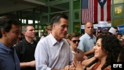 Mitt Romney, candidato presidencial republicano, gana Puerto Rico