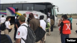 La deportación se realizó de acuerdo con las autoridades cubanas, informó el INM en Twitter. 