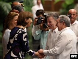 Juan Manuel Santos realiza una visita oficial a Cuba