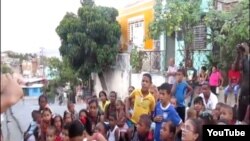 Reporta Cuba Fiesta con Niños Santiago de Cuba enero 16.
