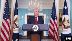 Rex Tillerson desmiente las informaciones sobre su renuncia como secretario de Estado.