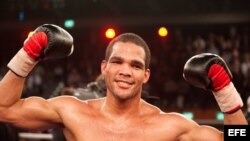 El boxeador cubano Yoan Pablo Hernández. 