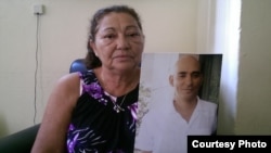 Francisca Rodríguez, madre del preso Antonio Ortiz, relacionado con el caso yasmai Tomás/ Cortesía Cubanet