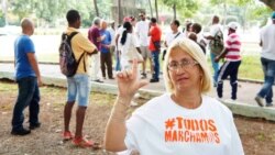 Dama de Blanco María Cristina Labrada habla de su detención a Martí Noticias