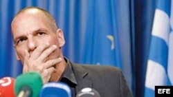 Ministro griego de economía, Yanis Varoufakis.