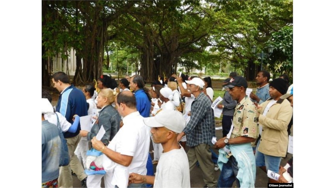 Reporta Cuba. Jornada de la campaña #TodosMarchamos, el 31 de enero. Foto: Ailer González.